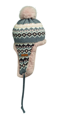 Logotrade promotional giveaway picture of: Knitted beanie with ear flap