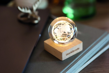 Logotrade promotional merchandise image of: LED globe glass ball