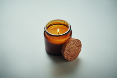 Logo trade advertising products picture of: Plant based wax candle 70 gr