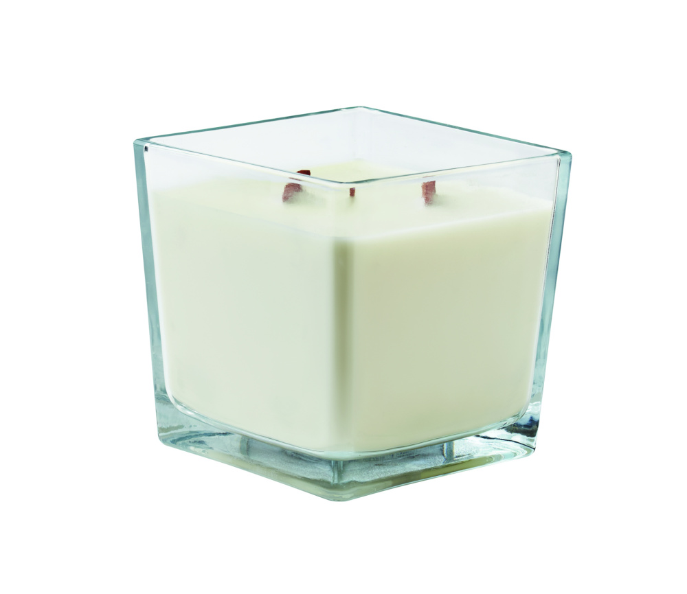 Logo trade promotional giveaways image of: Plant based wax candle 1300 gr
