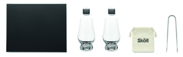 Logo trade corporate gifts image of: Set of whisky tasting glasses