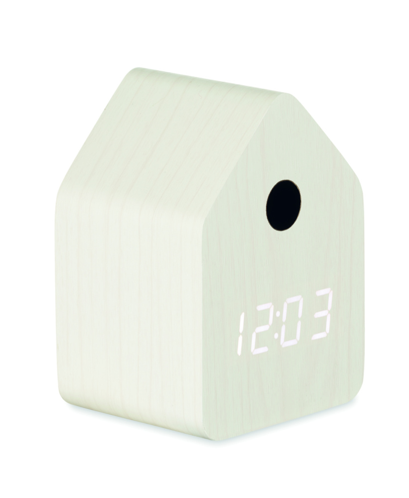 Logotrade promotional merchandise image of: MDF cuckoo alarm clock