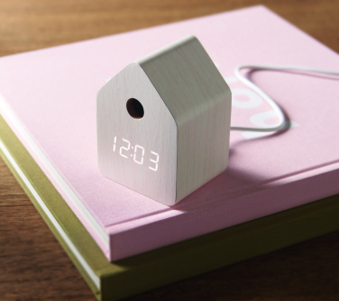 Logotrade promotional items photo of: MDF cuckoo alarm clock