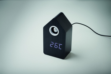 Logo trade advertising product photo of: MDF cuckoo alarm clock