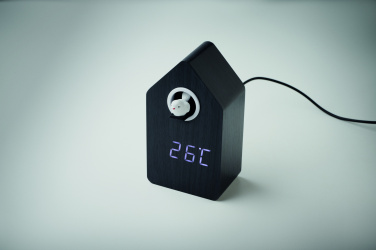 Logo trade promotional product photo of: MDF cuckoo alarm clock