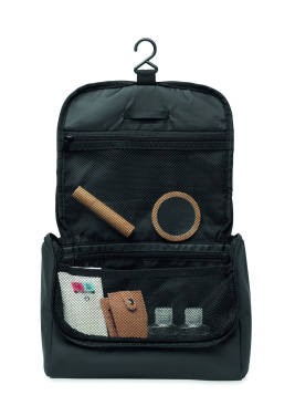 Logotrade promotional item image of: Cosmetic hanging bag in PU