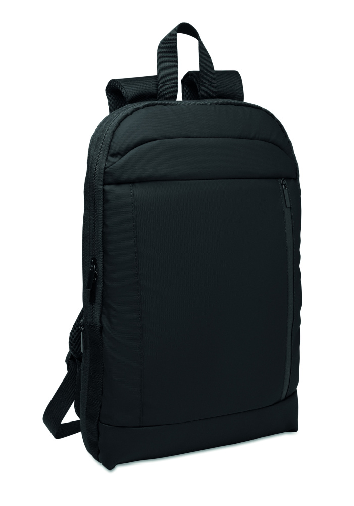 Logo trade promotional gift photo of: Expandable 600D RPET backpack