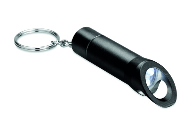 Logo trade advertising products picture of: Metal torch key ring Ylivieska