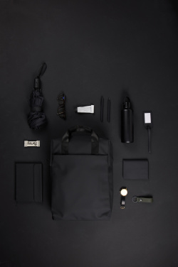 Logo trade promotional giveaways picture of: VINGA Baltimore RCS tote backpack