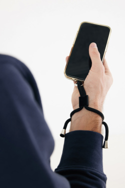 Logo trade promotional merchandise picture of: CarryLoop RCS recycled PET adjustable phone holder wristlet