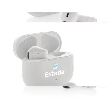 Logotrade corporate gift image of: Tunevo RCS recycled plastic wireless earbuds