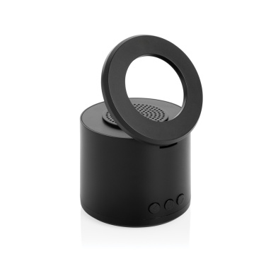 Logo trade advertising products picture of: Magpulse RCS recycled plastic 3W speaker w/magnetic holder