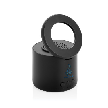 Logo trade advertising products picture of: Magpulse RCS recycled plastic 3W speaker w/magnetic holder