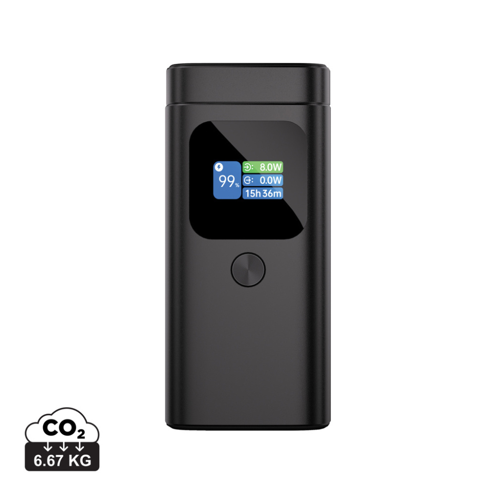 Logo trade promotional merchandise photo of: Urban Vitamin Sunnyvale 100W 15.000mAh magnetic powerbank