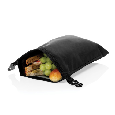 Logo trade promotional items picture of: Snackstrap AWARE™ RPET foldable lunchbag 30x20CM