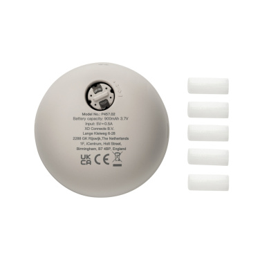 Logo trade promotional item photo of: Breevia RCS rplasic re-chargeable floating humidifier