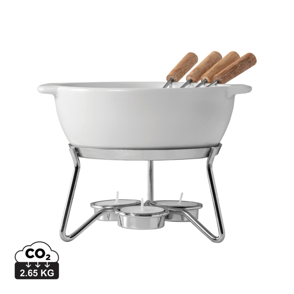Logo trade promotional products picture of: BOSKA Cheese Fondue Set Party - 750 ml