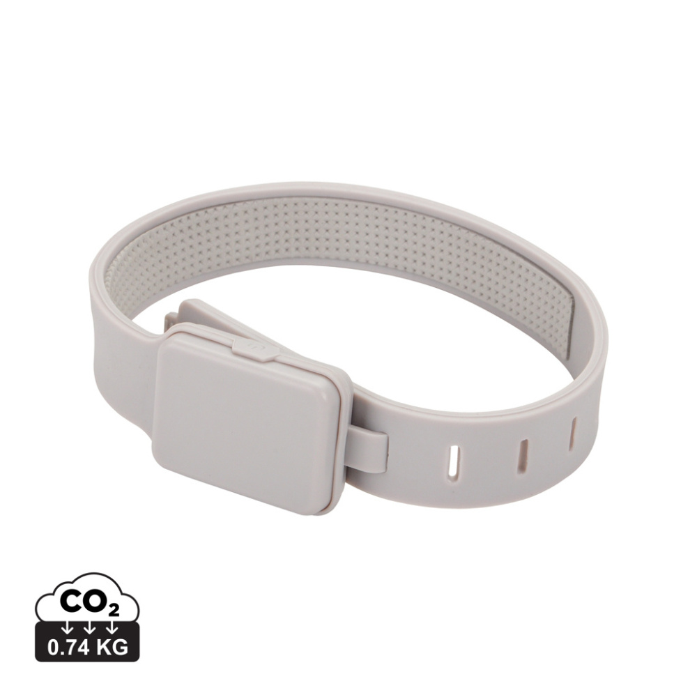 Logo trade promotional giveaways image of: Lumi Sprint RCS rplastic LED re-chargeable running light