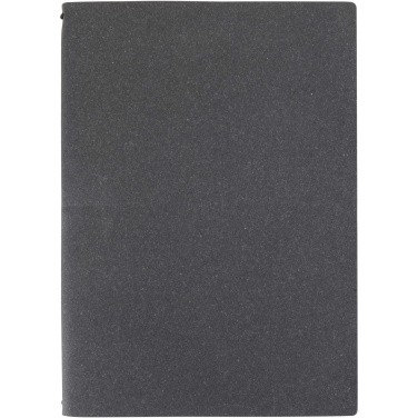 Logo trade promotional merchandise photo of: Slyk A5 refillable notebook with two cahiers