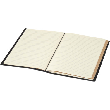 Logo trade promotional merchandise image of: Slyk A5 refillable notebook with two cahiers