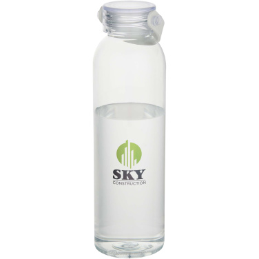 Logo trade promotional merchandise photo of: Alti 630 ml RCS recycled plastic water bottle
