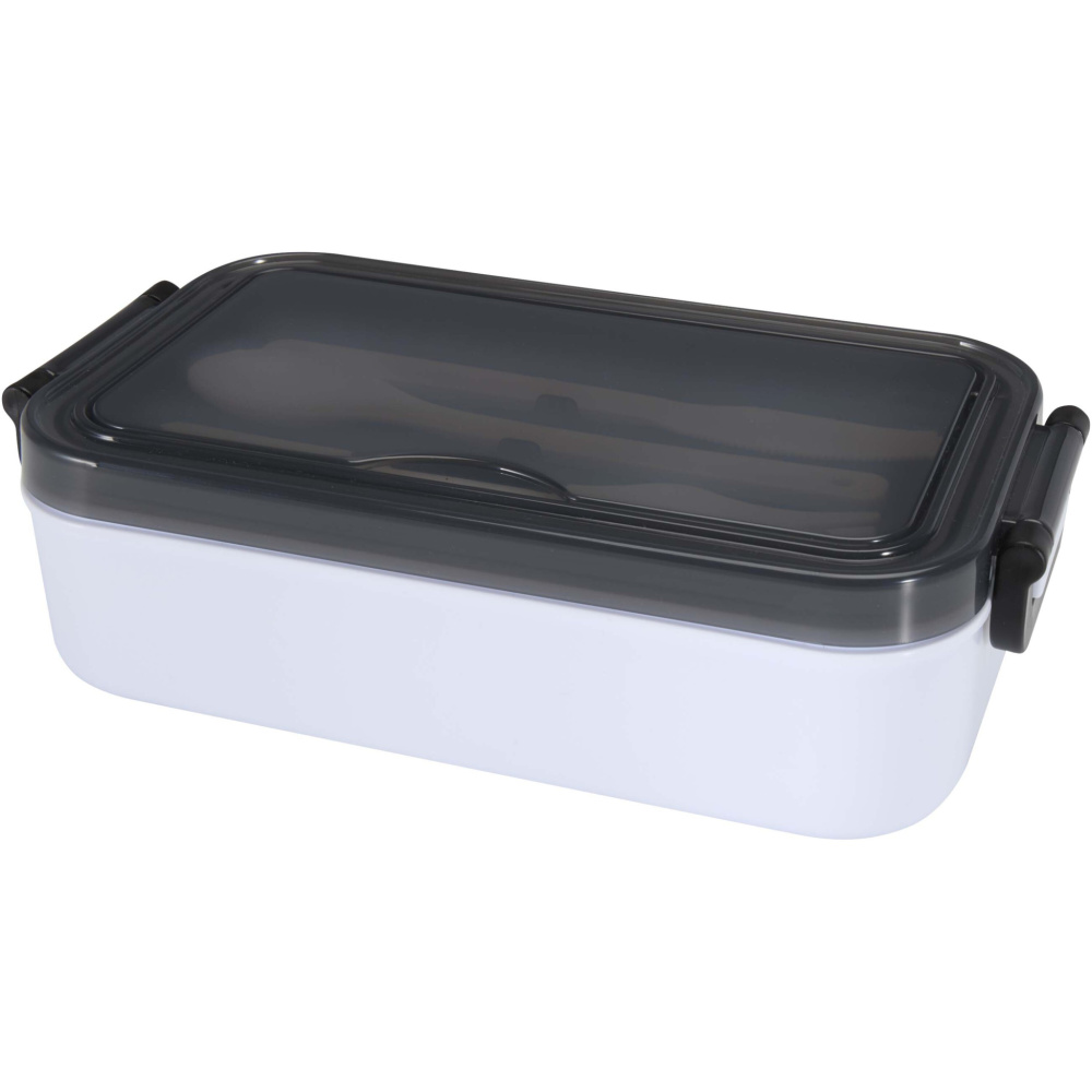 Logotrade promotional merchandise photo of: Snappy lunch box and cutlery set