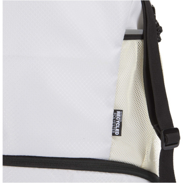 Logotrade corporate gift picture of: Nomad GRS recycled sports drawstring bag with bottom compartment 18L