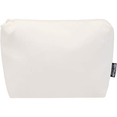 Logotrade promotional item picture of: Trip Aware™ recycled travel toiletry pouch 2L