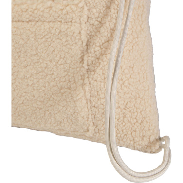 Logo trade promotional gifts picture of: Bear GRS recycled sherpa drawstring backpack 9L