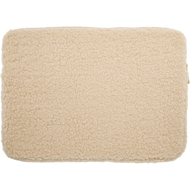 Logotrade business gift image of: Bear 13" GRS recycled sherpa laptop sleeve 2L
