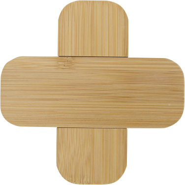 Logotrade promotional merchandise image of: Croc bamboo trivet - small