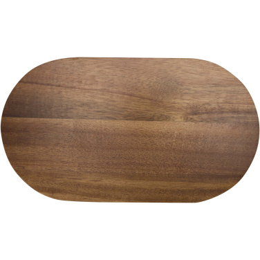 Logo trade promotional merchandise image of: Edge acacia wood serving tray