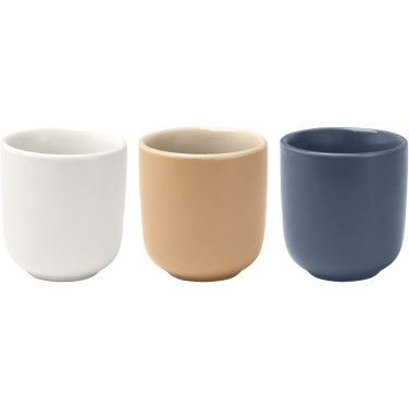 Logotrade advertising products photo of: Male 90 ml ceramic espresso cups - set of 2