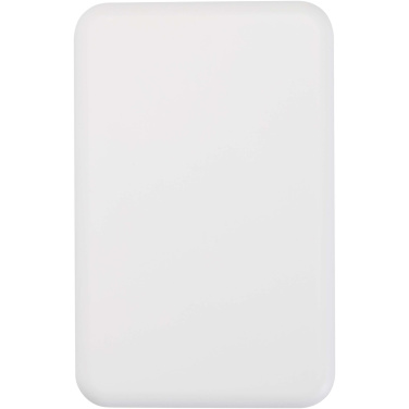 Logo trade corporate gift photo of: Acrab 10.000 mAh 15W magnetic wireless power bank with 20W PD - made from recycled plastic