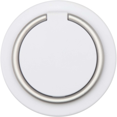 Logo trade corporate gift photo of: Albali recycled plastic magnetic phone holder with ring stand