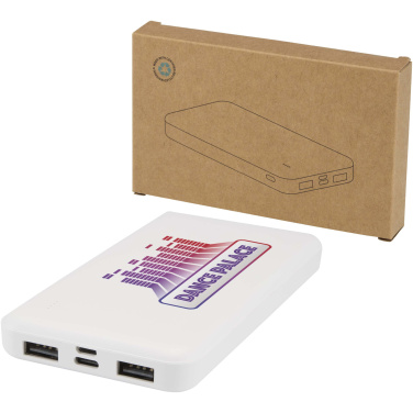 Logotrade promotional merchandise image of: Intan 10.000 mAh 10W recycled plastic power bank