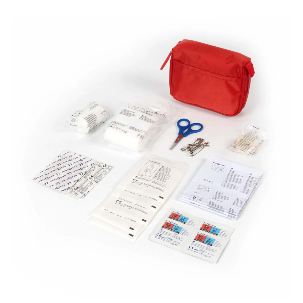 Logo trade promotional products picture of: Basic 31-piece First Aid kit