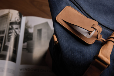 Logo trade promotional gifts image of: VINGA Bosler RCS luggage tag