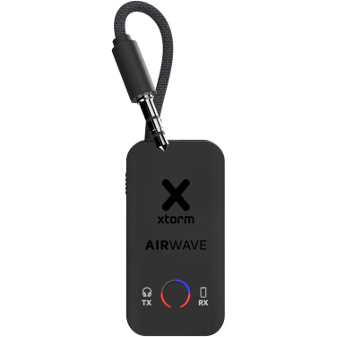 Logo trade promotional products image of: Xtorm XAWBT01 AirWave wireless audio adapter