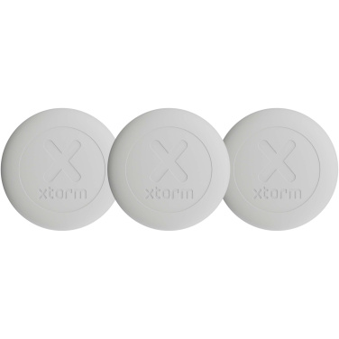 Logo trade promotional item photo of: Xtorm XTAG2A 3-pack water resistant travel tag