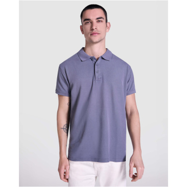 Logo trade corporate gifts picture of: Cobain short sleeve unisex polo