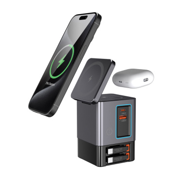 Logotrade corporate gift picture of: Urban Vitamin Sacramento 105W GAN charger+retractable cables