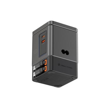 Logo trade corporate gift photo of: Urban Vitamin Sacramento 105W GAN charger+retractable cables