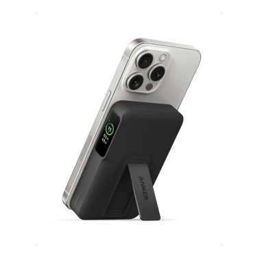 Logo trade promotional gifts image of: Anker MagGo QI2 magnetic powerbank 10.000 mah