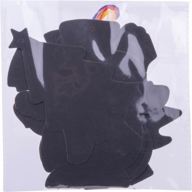 Logotrade promotional product image of: Scratch-off Christmas ornaments SOUTH POLE