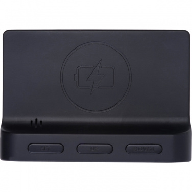 Logo trade business gift photo of: Alarm Clock and Wireless Charger ADELAIDE