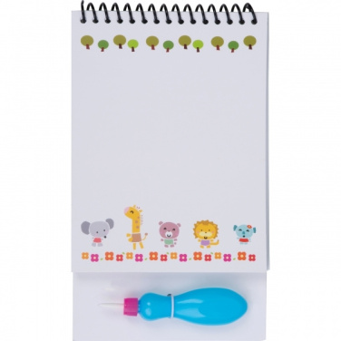 Logo trade promotional merchandise picture of: Watercoloring Book ANGERS