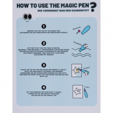 Logo trade advertising products picture of: Watercoloring Book ANGERS