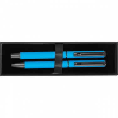 Logo trade promotional merchandise image of: Writing Set CANTERBURY
