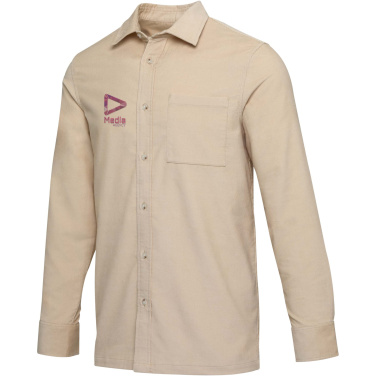 Logotrade promotional giveaway image of: Alum corduroy unisex shirt